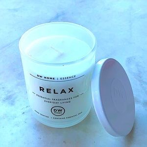 DW HOME CANDLE RELAX ESSENTIAL FRANGRANCES RICHLY SCENTED MINI NEW